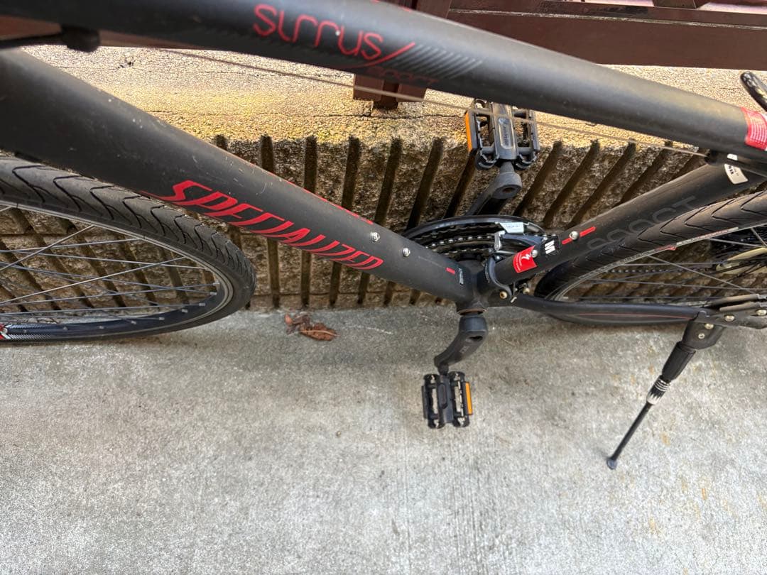 （引き取り限定）SPECIALIZED クロスバイク ブラック