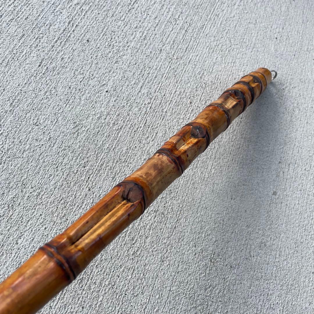 珍品☆手製和竿 8尺 2.4m 布袋竹 チヌ釣り ヘチ釣り 落とし込み ダンゴ