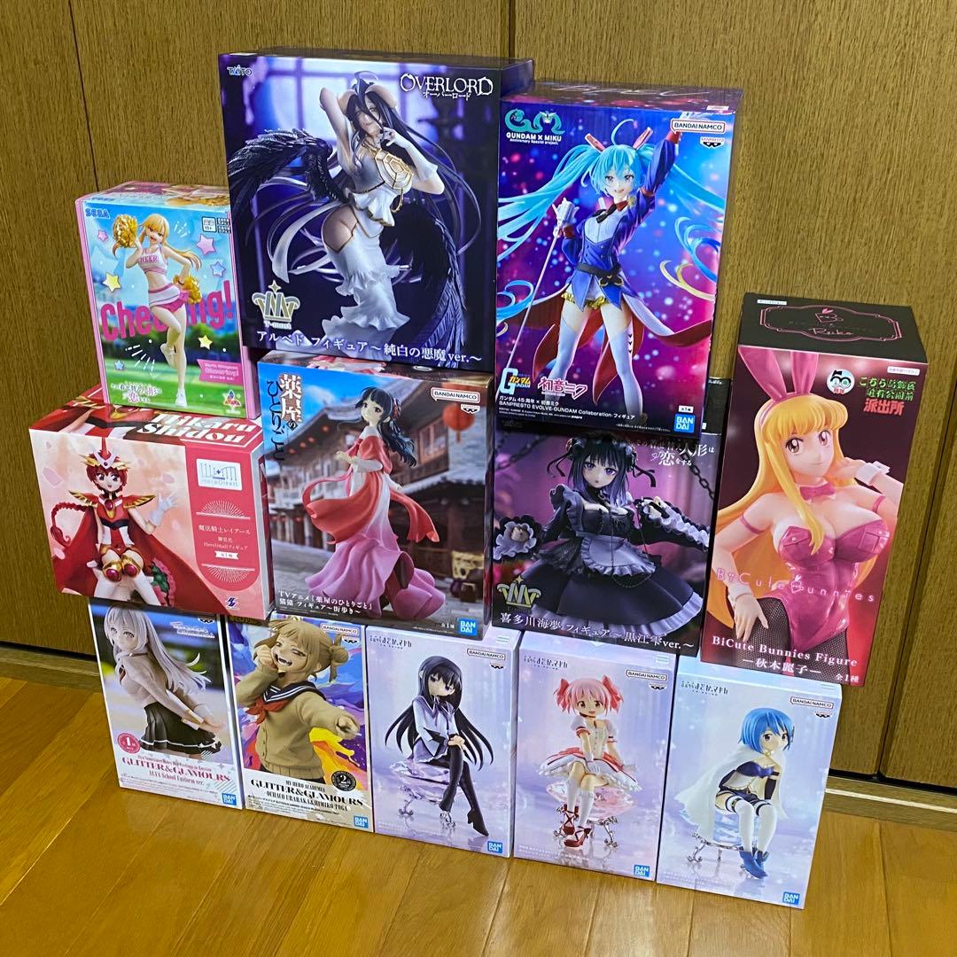 新品 プライズフィギュア12個セット T-most まどマギ 猫猫 麗子 トガ