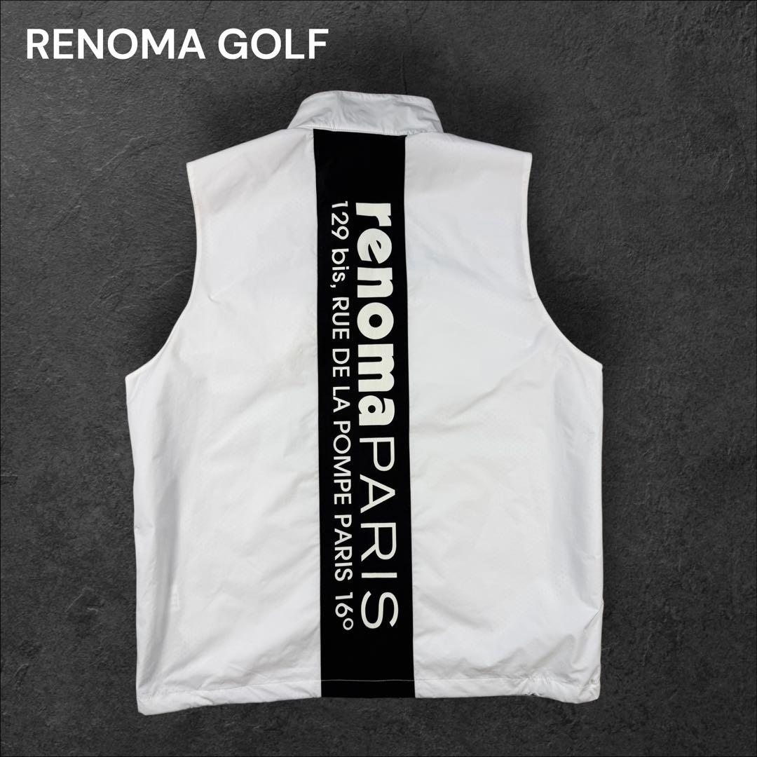 未使用級 renoma PARIS GOLF ゴルフ 4WAY ベスト 4way