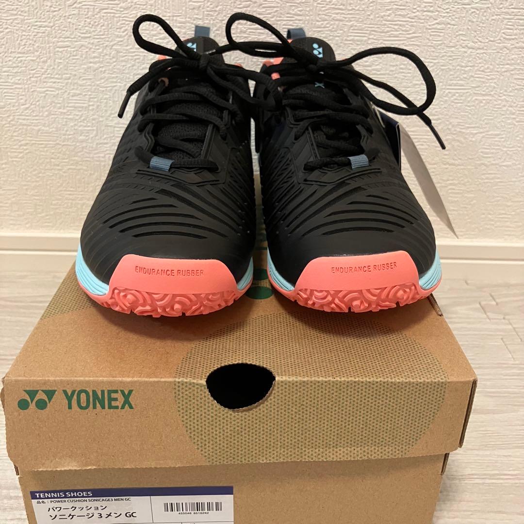 【新品タグ付】YONEX パワークッションソニケージ3メンGC SHTS3MGC