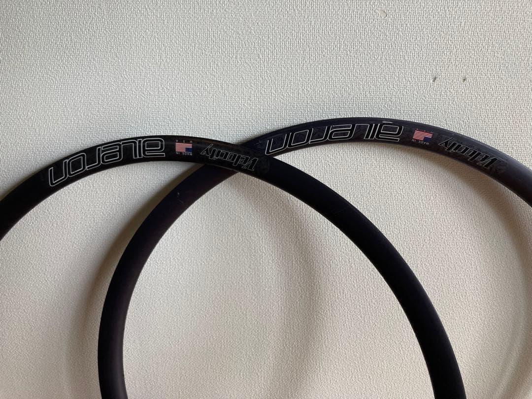Velocity Aileron リム 2本セット black 700c 28H