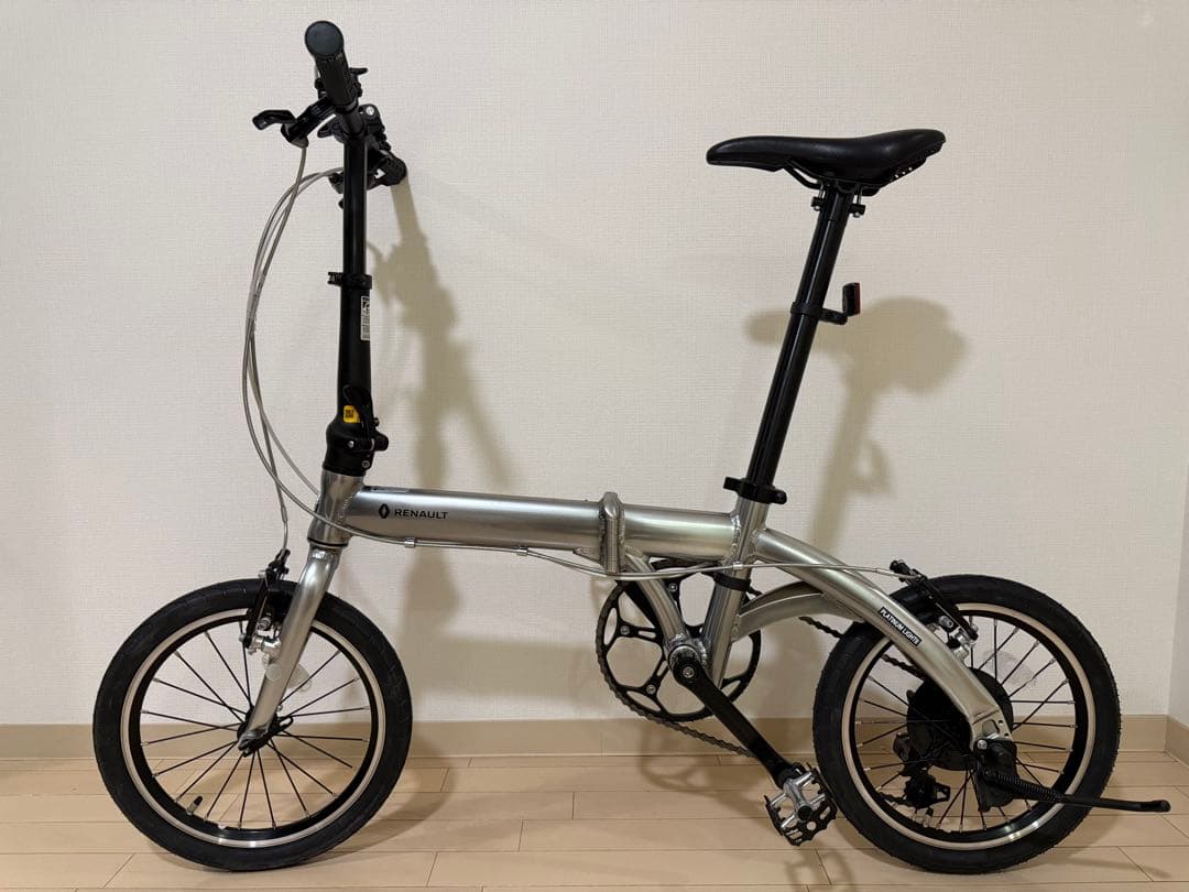 ルノープラチナライト8 軽量折り畳み自転車