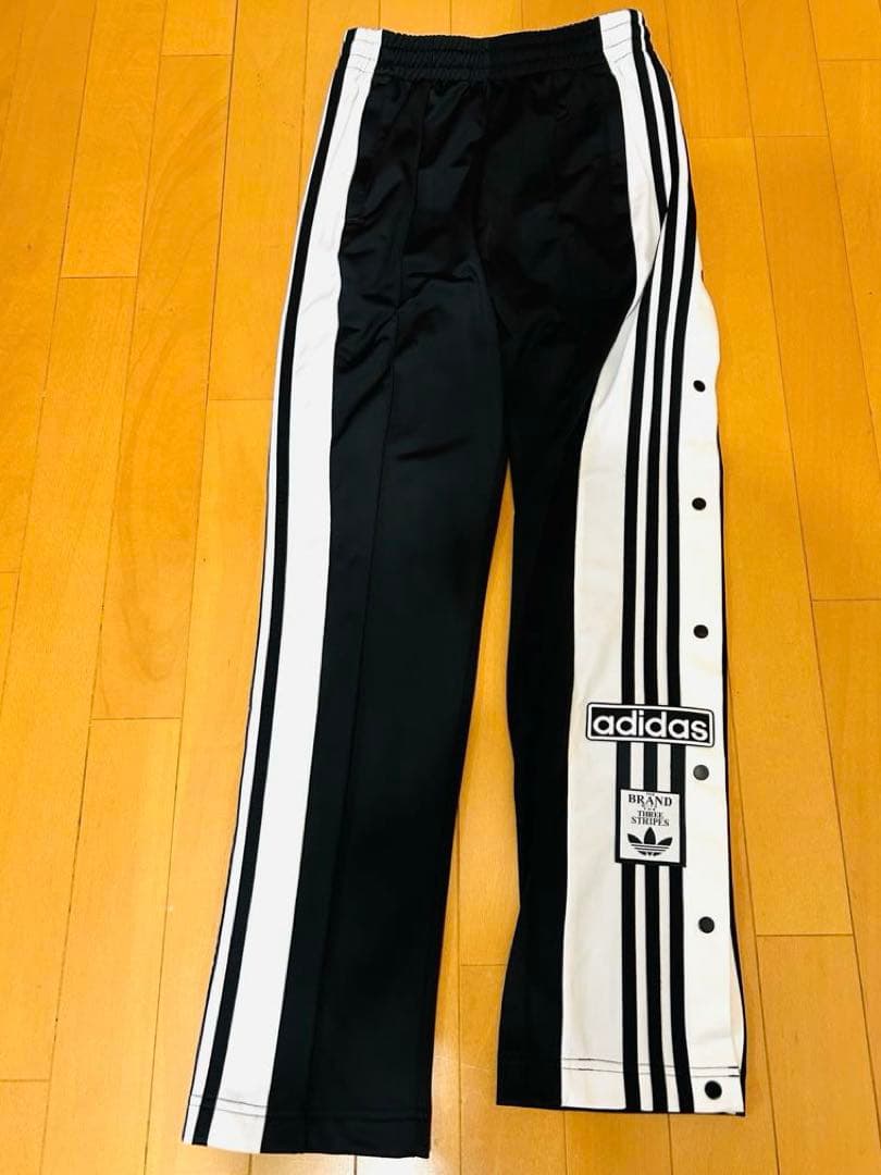 美品 アディダスオリジナルス アディブレイク トラックパンツ ジャージ XS 黒