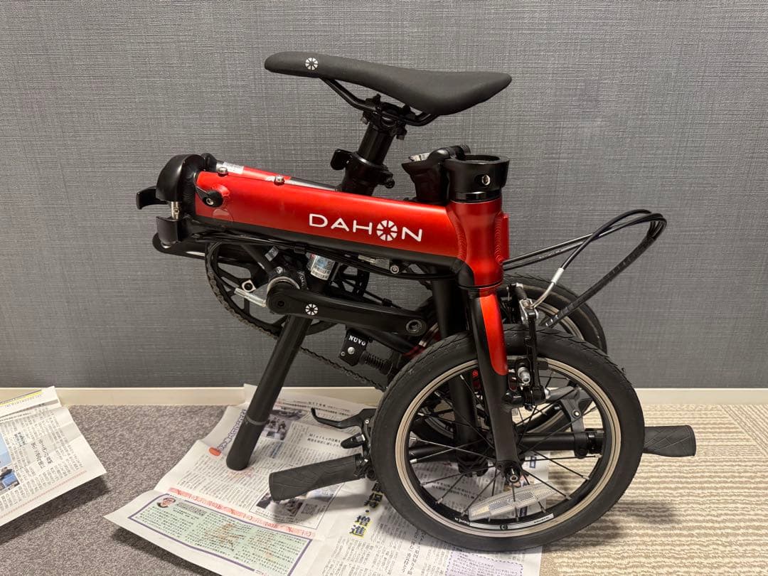 DAHON K3 折りたたみ自転車　赤　レッド