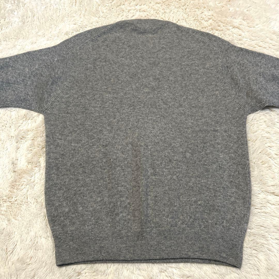 本間ゴルフ　ヒロホンマ　カシミヤ100%ニット　セーター　グレー　LL