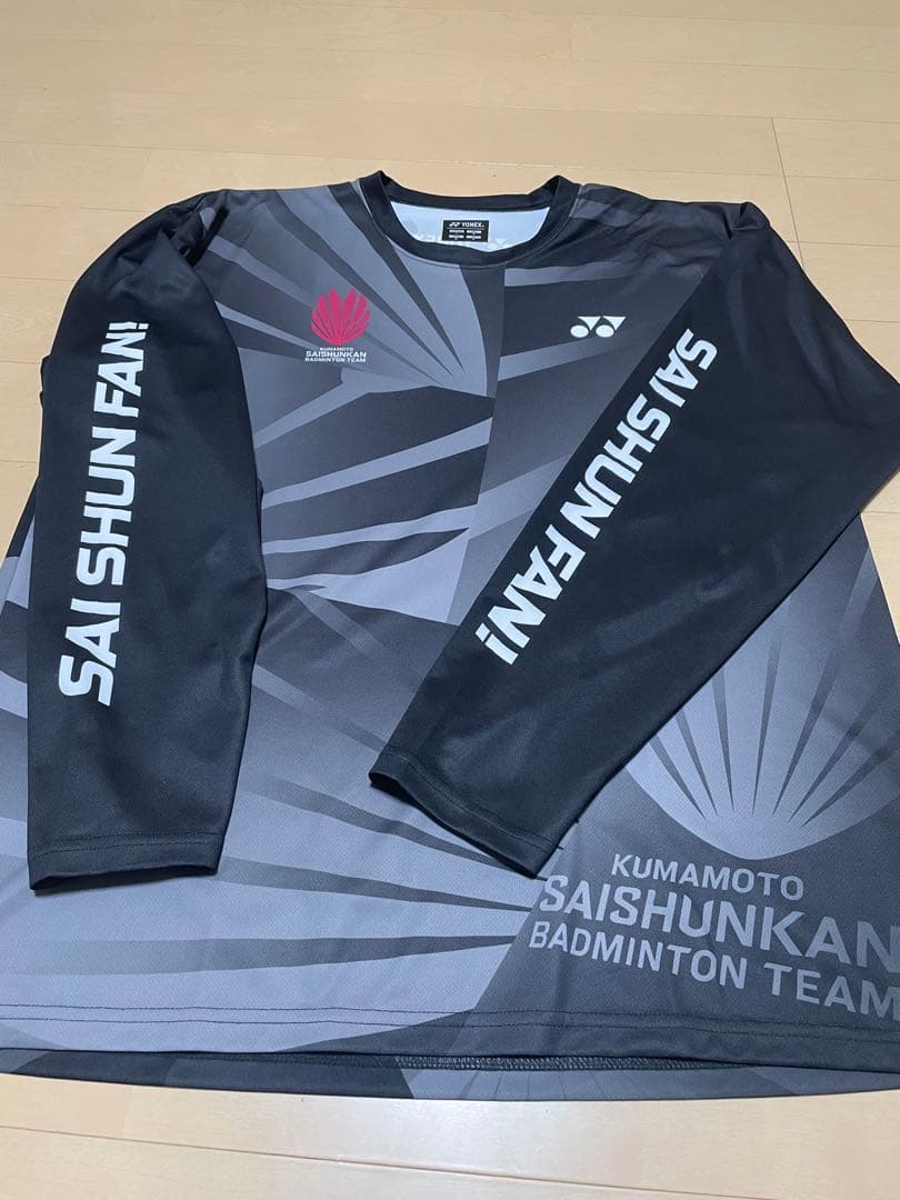 YONEX KUMAMOTO 再春館製薬所ファンクラブロンT Oサイズ