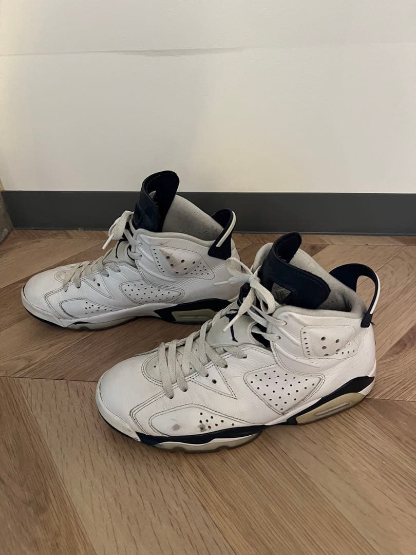 Air Jordan 6 ホワイト/ネイビー