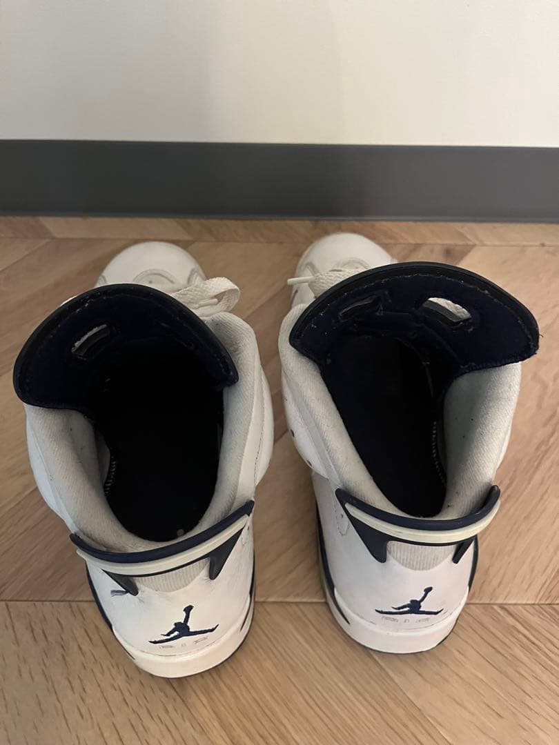 Air Jordan 6 ホワイト/ネイビー