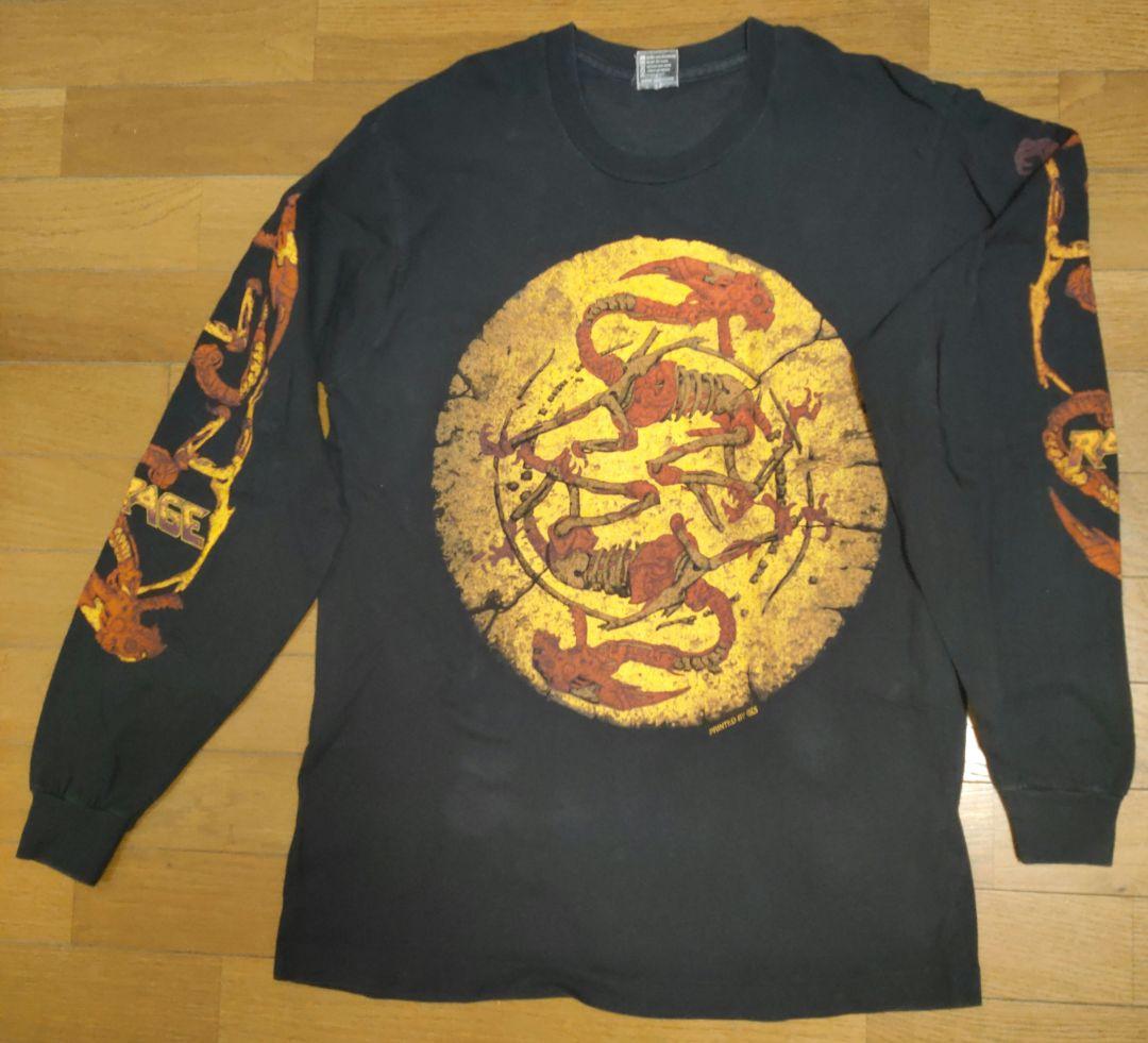★激レア⚫RAGE■レイジ メタルＴシャツ L