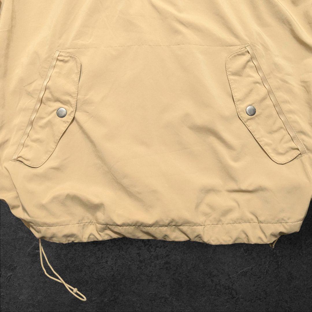 POLO GOLF ベージュ ハーフジップ ジャケットドローコード付