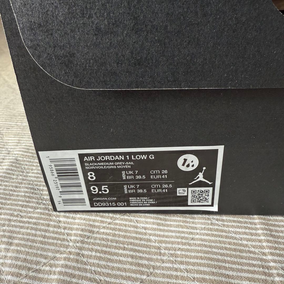 Nike Air Jordan 1 Low Golf shadow US8 新品