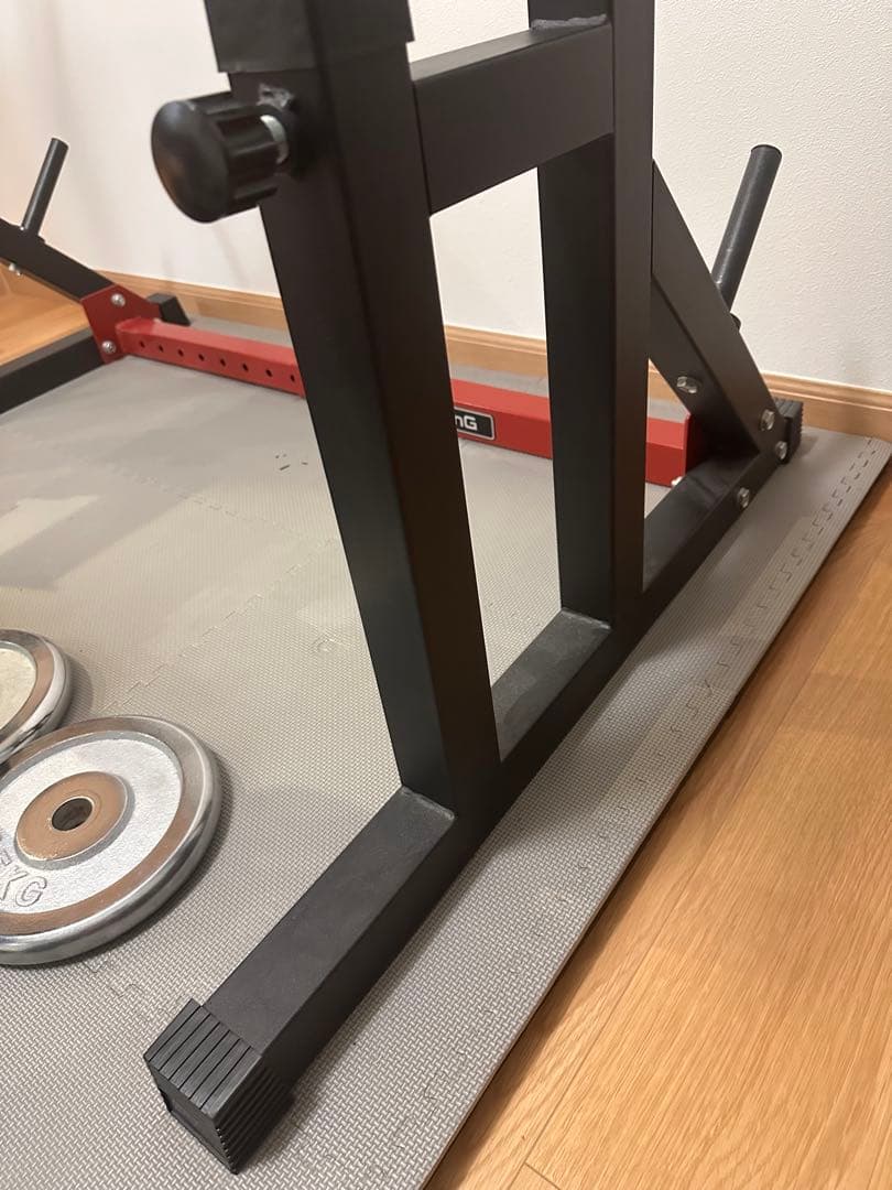 【手渡し限定】 GronG バーベルスタンド／バーベル・ウェイトプレートセット