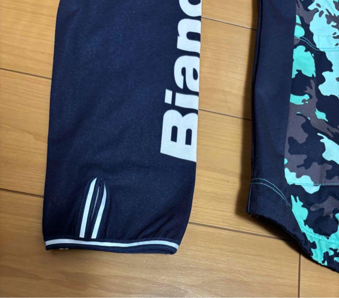 【新品未使用】Bianchi ビアンキ サイクルジャージ 160〜170cm長袖