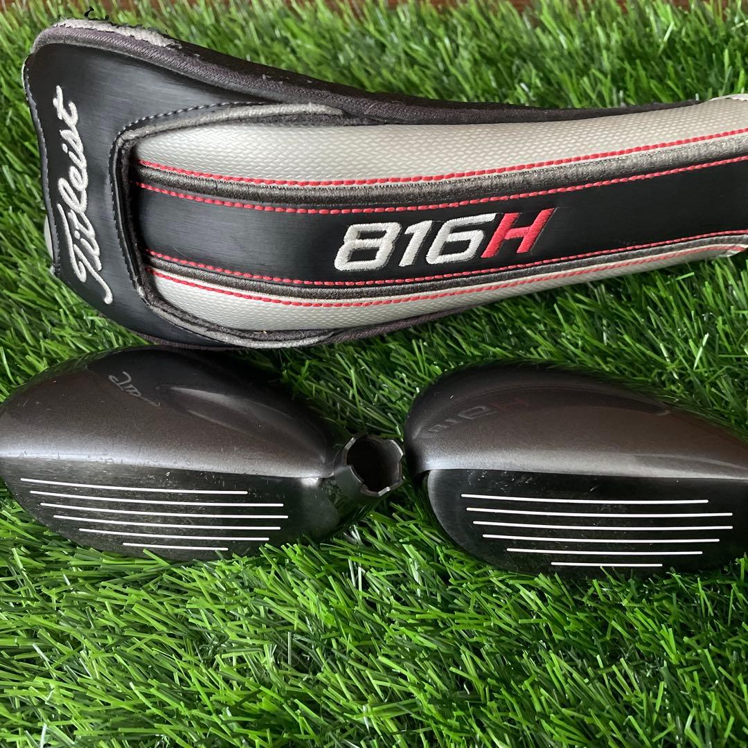 【名器】Titleist 816H H2 ユーティリティ21° 25°ヘッドのみ