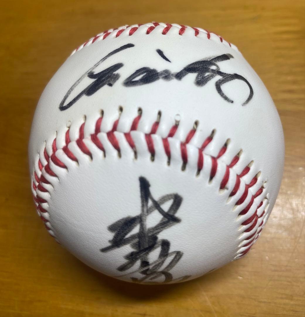 読売ジャイアンツ 坂本勇人 直筆サインボール 宮崎キャンプ 経年あり ケース有