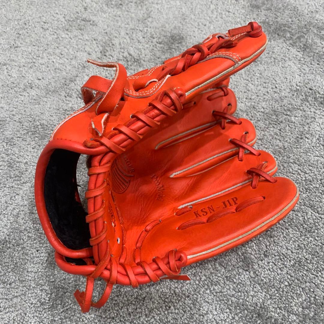 美品【久保田スラッガー】軟式少年用グローブ　KSN-J1P 投手用