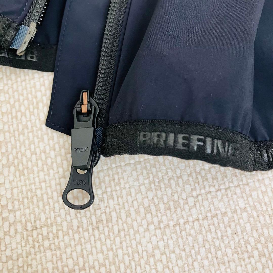 【極美品】BRIEFING POCKETABLE WIND BLOUSON L
