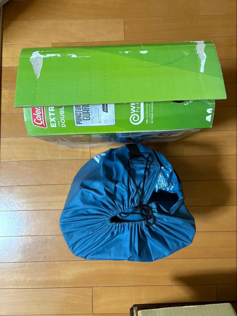 未使用品　Coleman EXTRA DURABLE ダブルエアマット