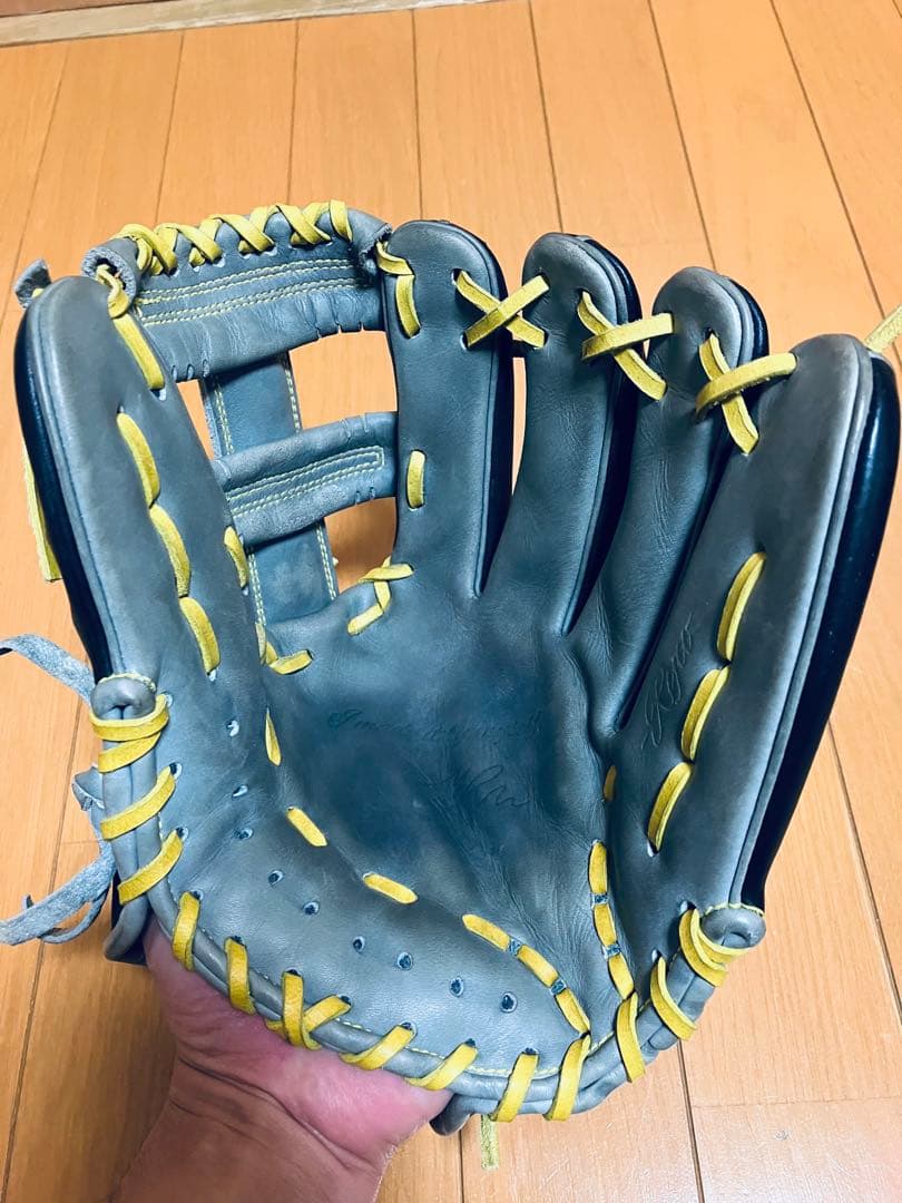 美品RYU軟式野球用グローブ