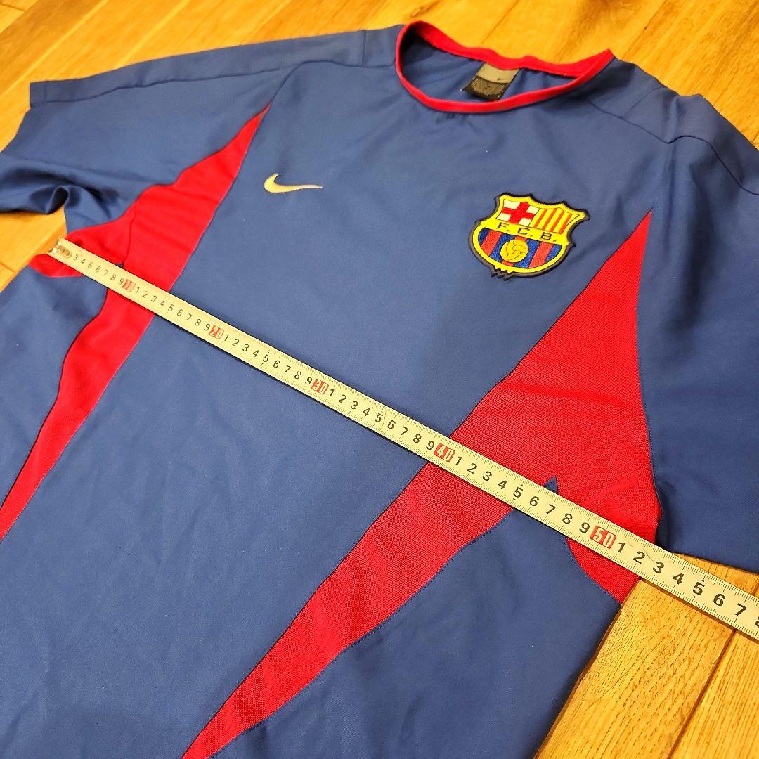 NIKE ナイキ サッカー FCバルセロナ シャツ Y2K 2002/03