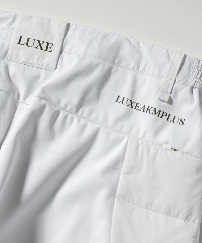 【新品】LUXEAKMPLUS 中綿ナイロンロングパンツ　M