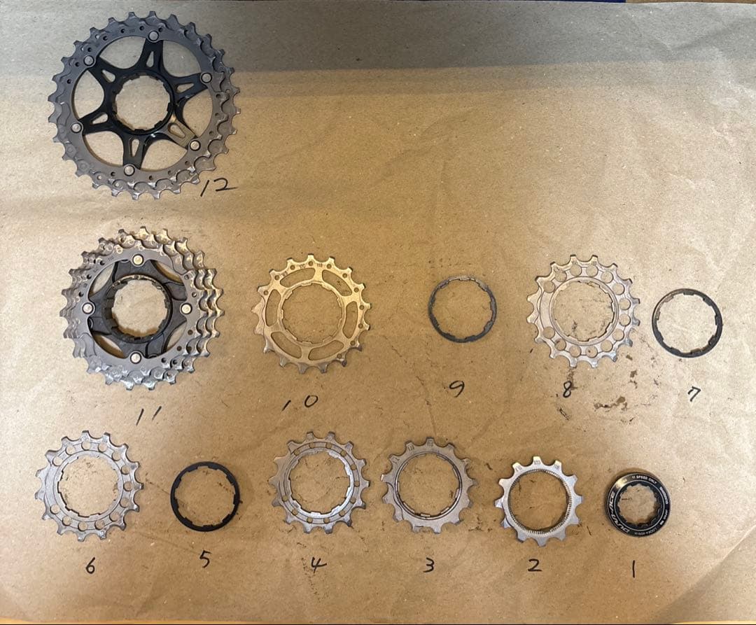 【美品】DURA-ACE CS-9000 11速 12-28t SHIMANO