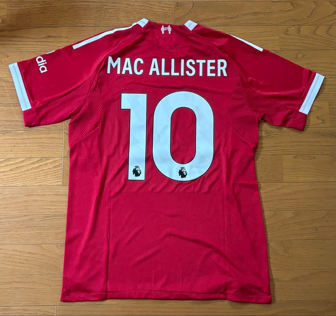 リヴァプールFC オーセンティック Mac Allister 10 ユニフォーム