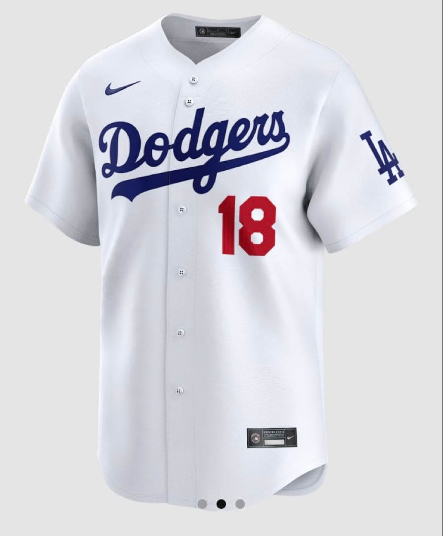 山本 由伸 ロサンゼルス ドジャース ナイキ MLB リミテッド ユニフォーム