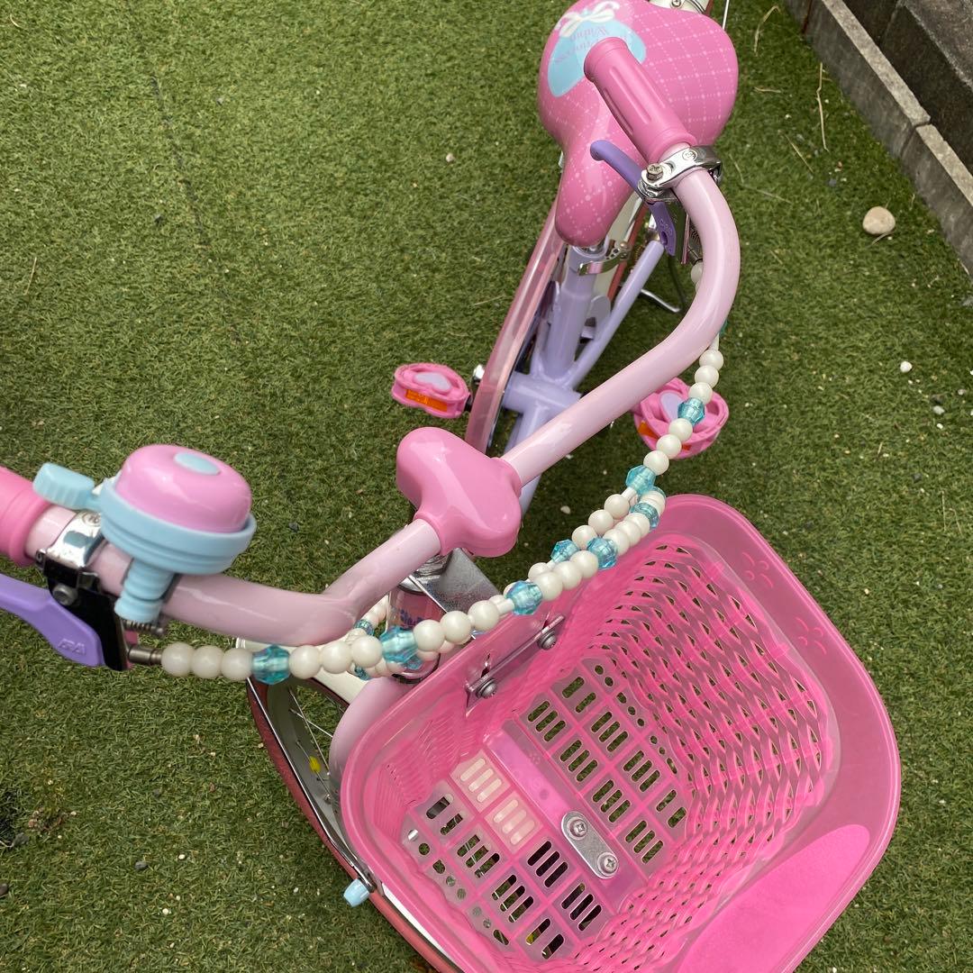 プリンセス自転車　自転車 女の子 子供用ディズニープリンセス　ピンク18インチ