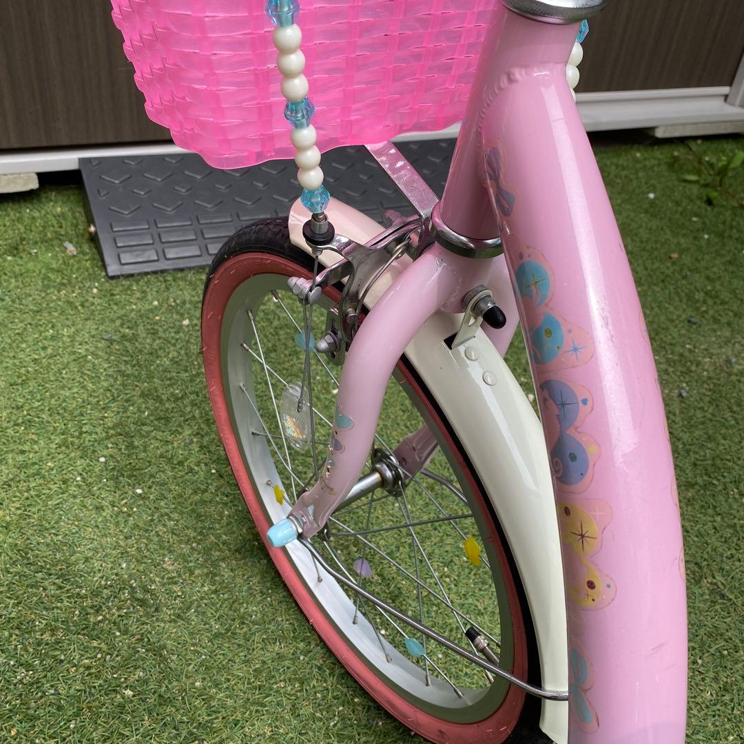 プリンセス自転車　自転車 女の子 子供用ディズニープリンセス　ピンク18インチ