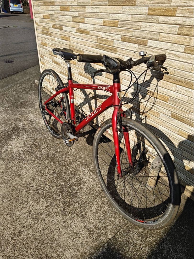引取限定 中古 TREK トレック クロスバイク 3×8段変速 445MM