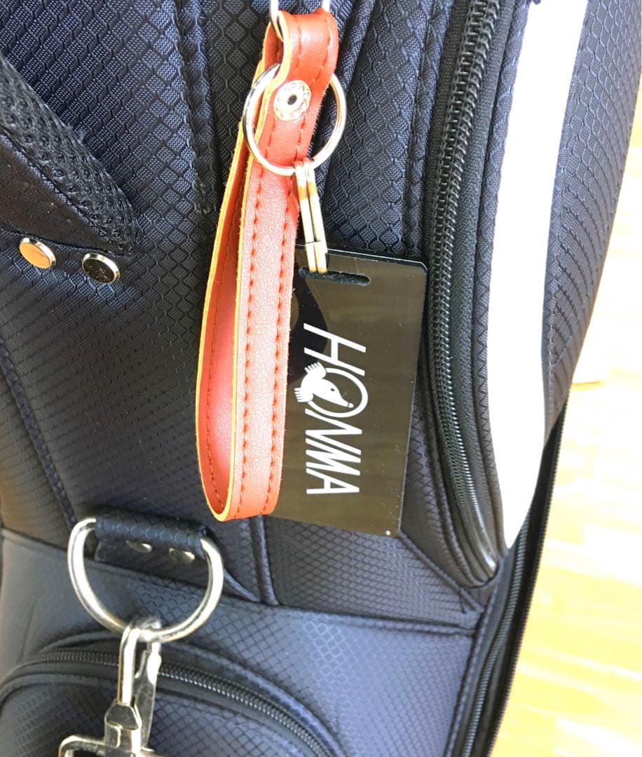 【1度使用】HONMA キャディバッグ ブラック