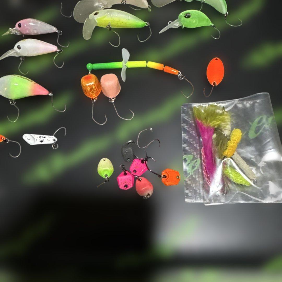 エリアトラウト　管理釣り場　ルアー一式セット