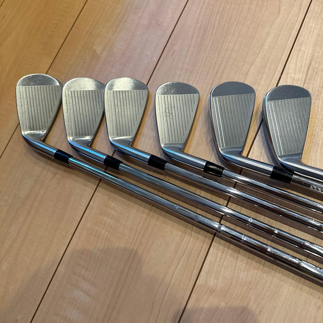 ブリヂストンアイアンセット 6本 スチールシャフト　jgr tourB
