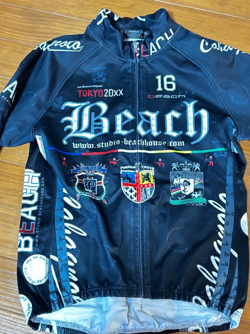 【美品】PANDANI TOKYO BEACH 冬用サイクルジャケット Mサイズ