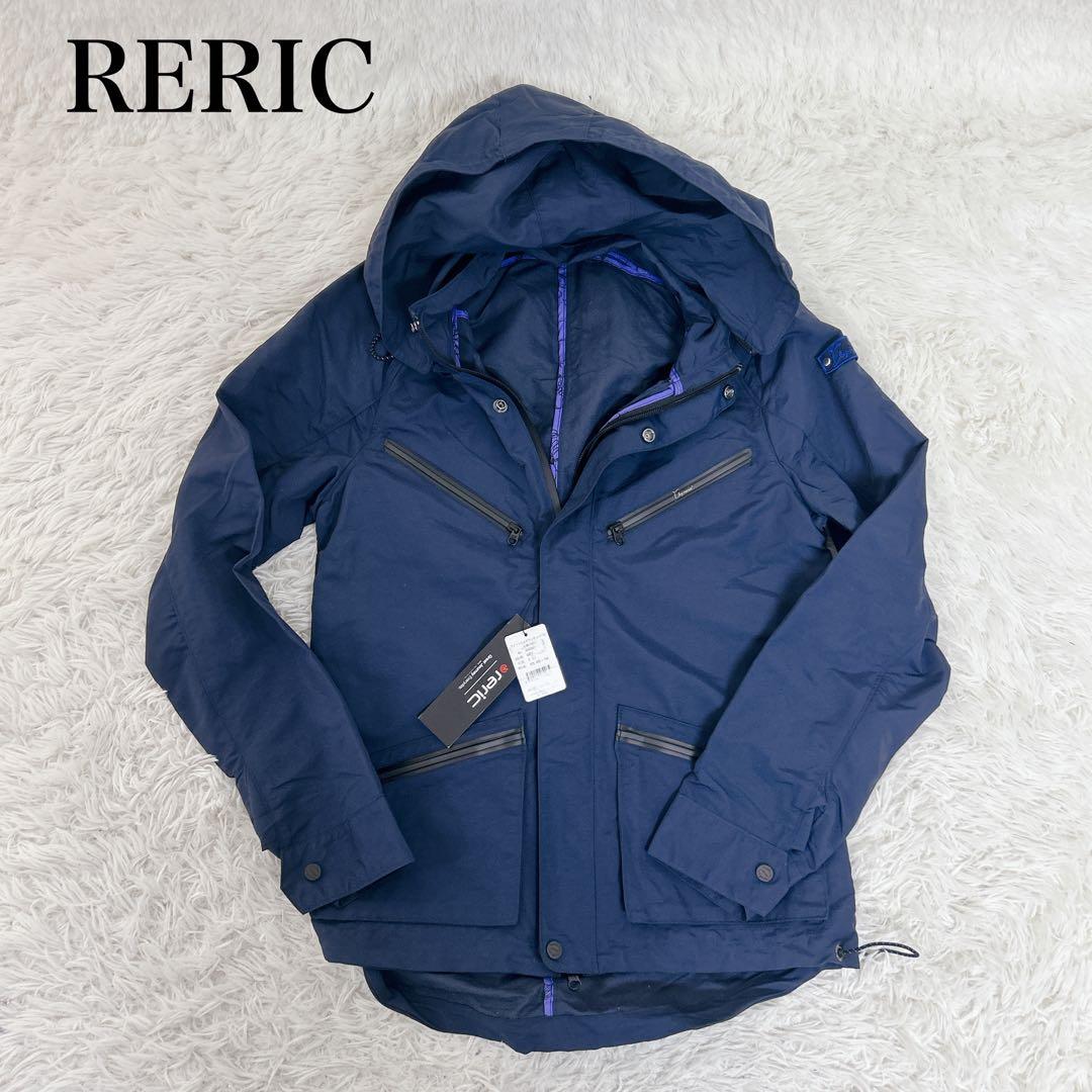 【新品未使用】reric ライトシェル　マウンテンパーカー　Lサイズ　ネイビー