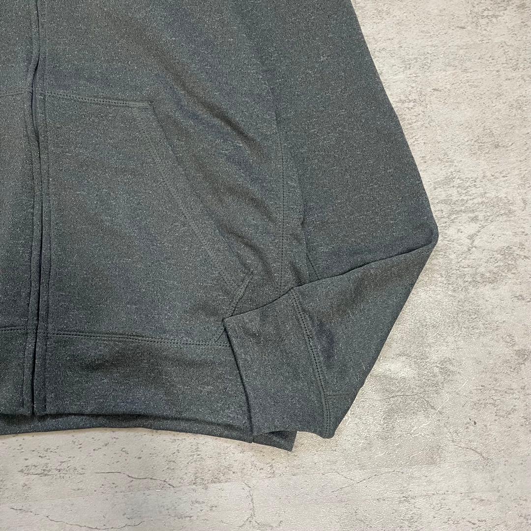 美品 NIKE セットアップ パーカー 金 刺繍 ロゴ グレー S 上下 ウェア