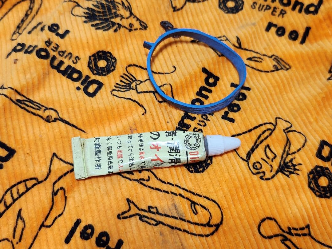 当時物 大森製作所 ダイヤモンド ファミリア22 スピニングリール 釣具
