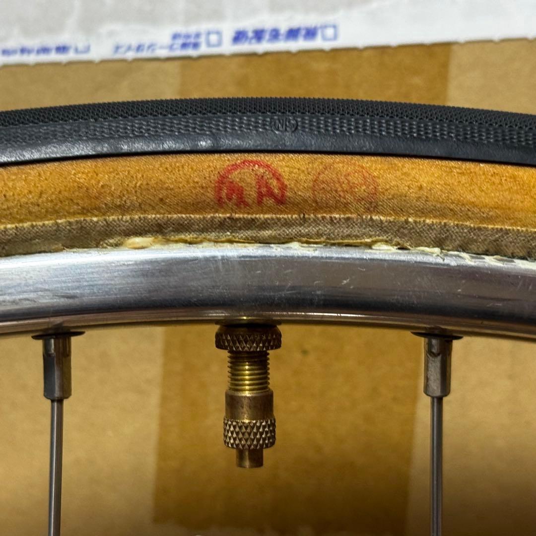 美品 グランコンペプロ ハブ リア njs 競輪ホイール