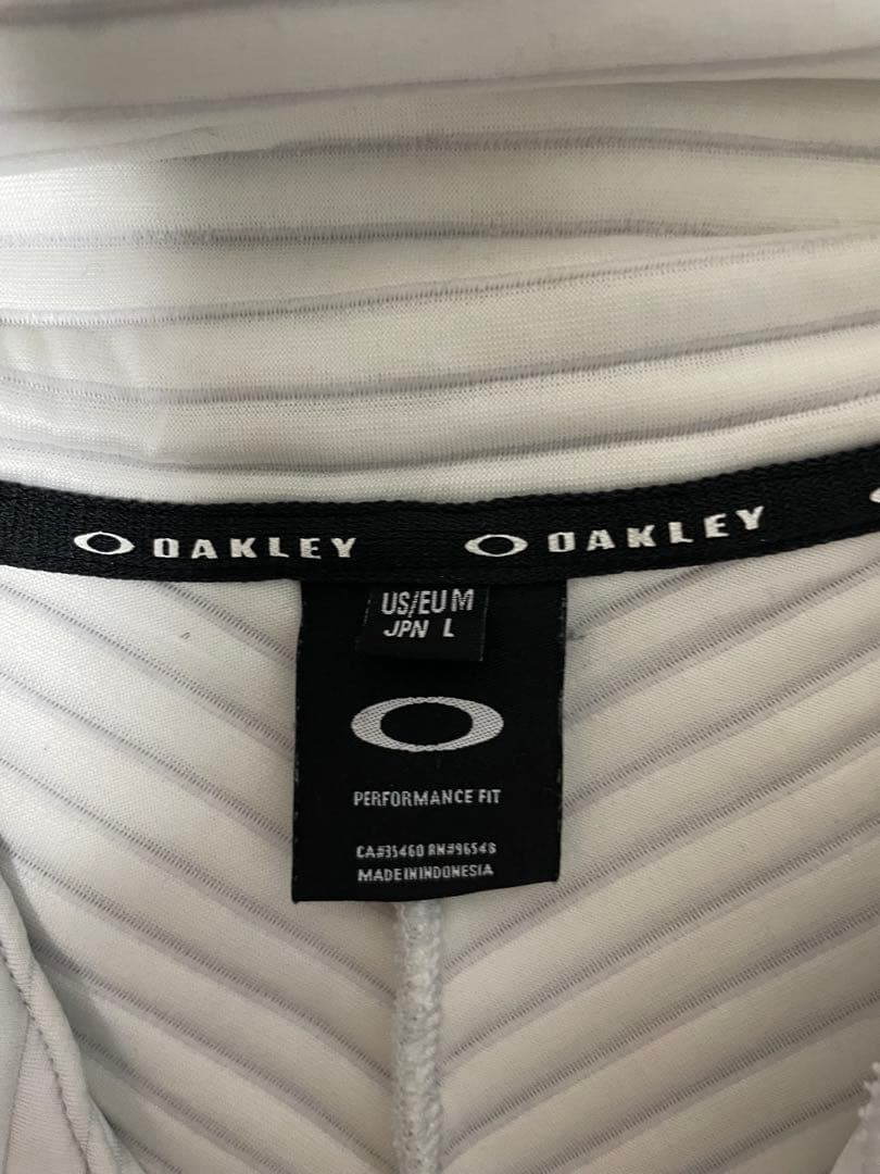 OAKLEY フード付きジャケット L ストライプ