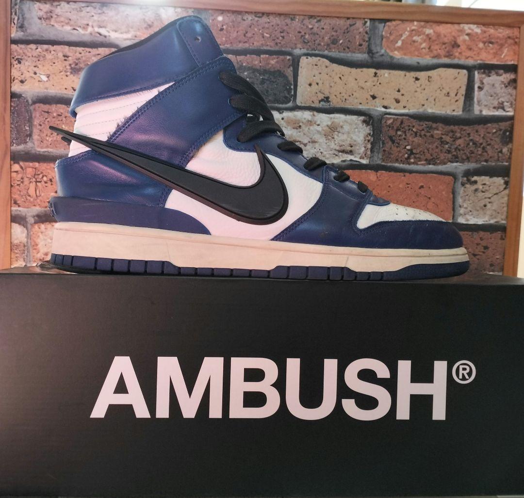 AMBUSH × NIKE DUNK HIGH \"DEEP 