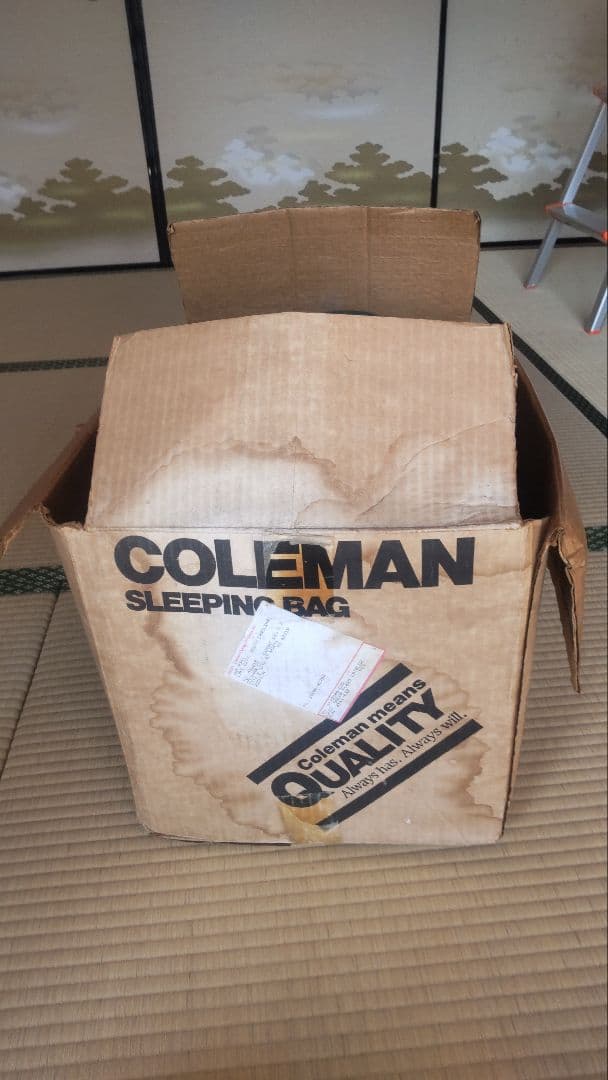 COLEMAN ビンテージ ヴィンテージ 寝袋 新品 長期保管品 グリーン