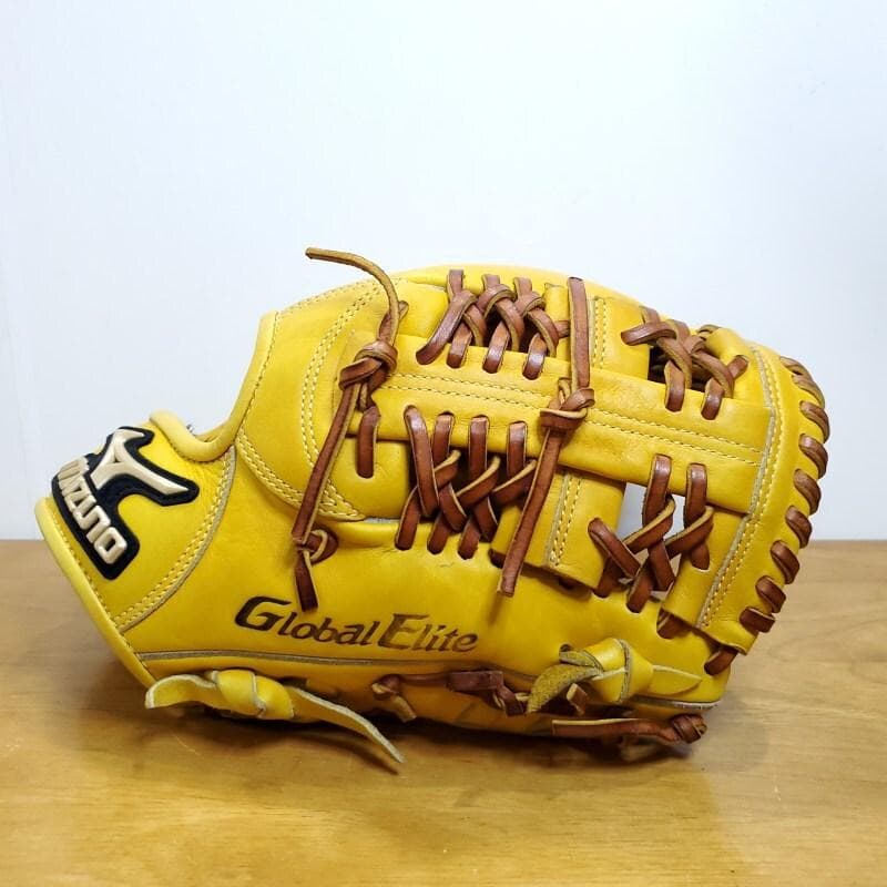 ミズノ グローバルエリート Lvシリーズ 村田修一型 良品 内野用 軟式グローブ