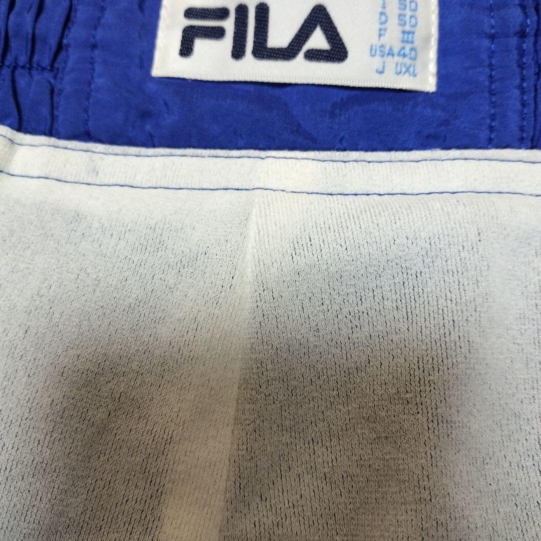 FILA 裏地付きウインドブレーカーボトムス