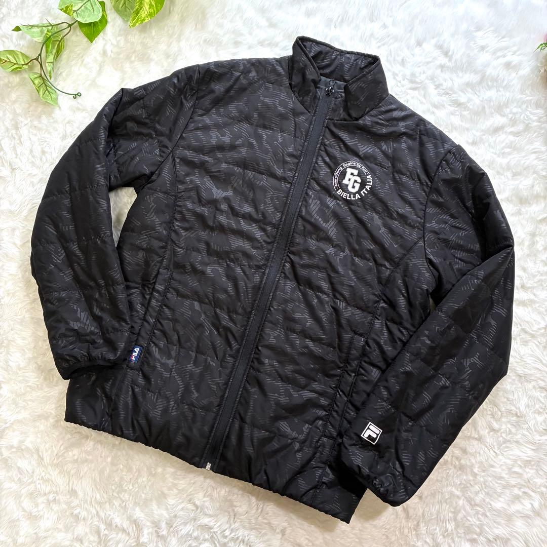 極美品✨FILA GOLF 中綿入りジャケット パンツ セットアップ Lサイズ