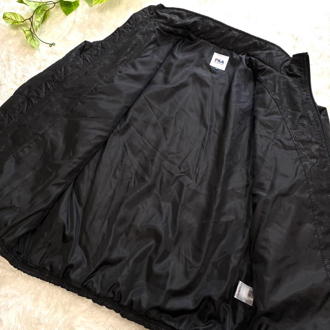 極美品✨FILA GOLF 中綿入りジャケット パンツ セットアップ Lサイズ