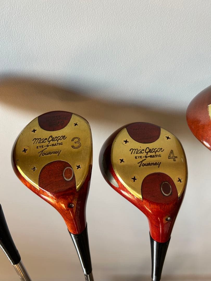 【美品】パーシモン ドライバー フェアウェイウッド 5本セット