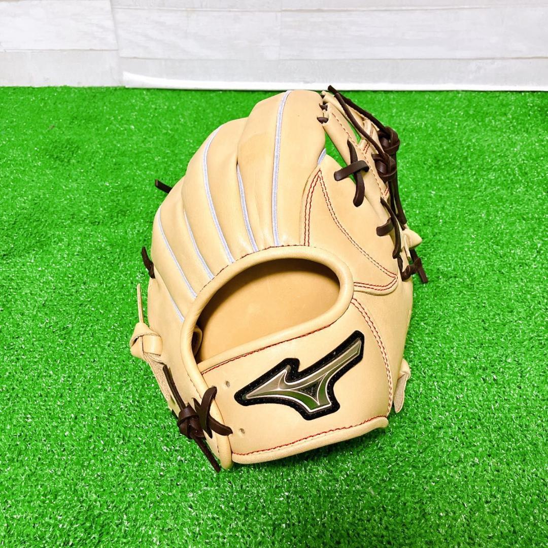【極美品】ミズノ グローバルエリート RG 軟式グローブ ジュニア 右利き