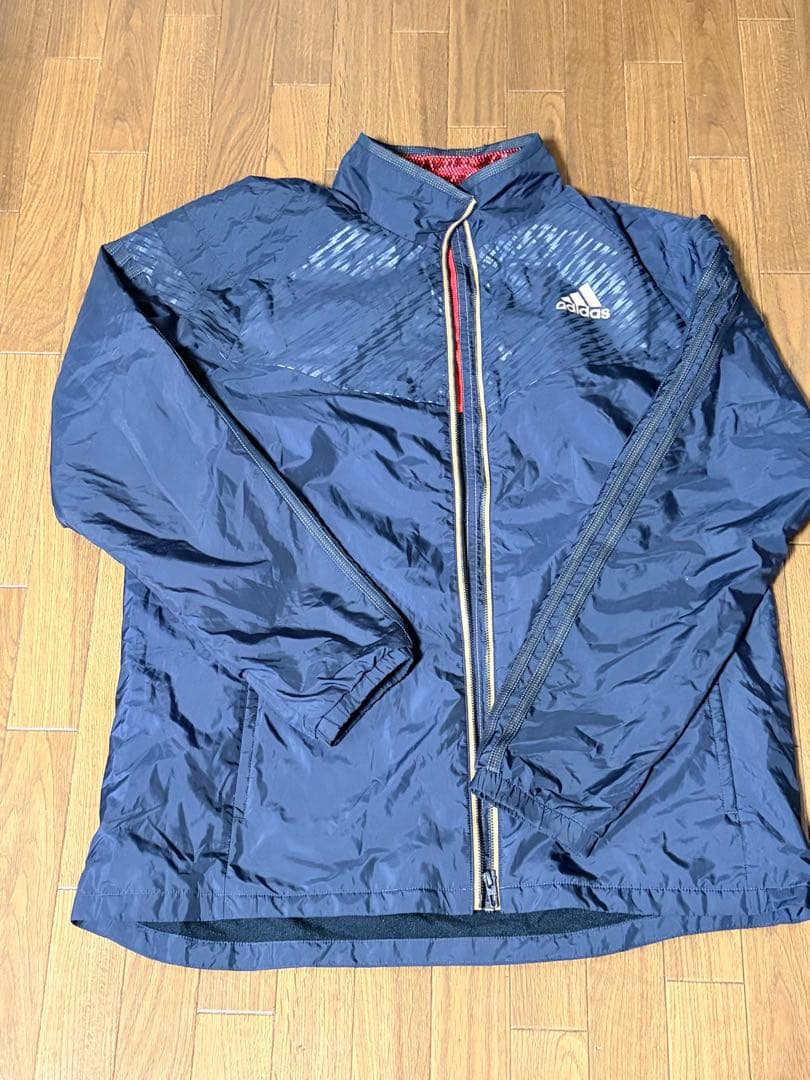 adidas ジャージ上下セット ネイビー　2XO